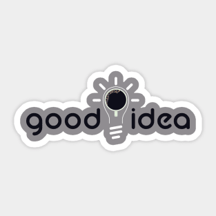 good idea Sticker